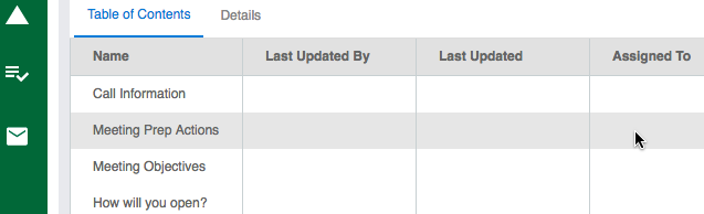 Call Plan Assignment