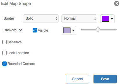 Edit Map Shapes