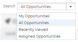 Search Opportunities